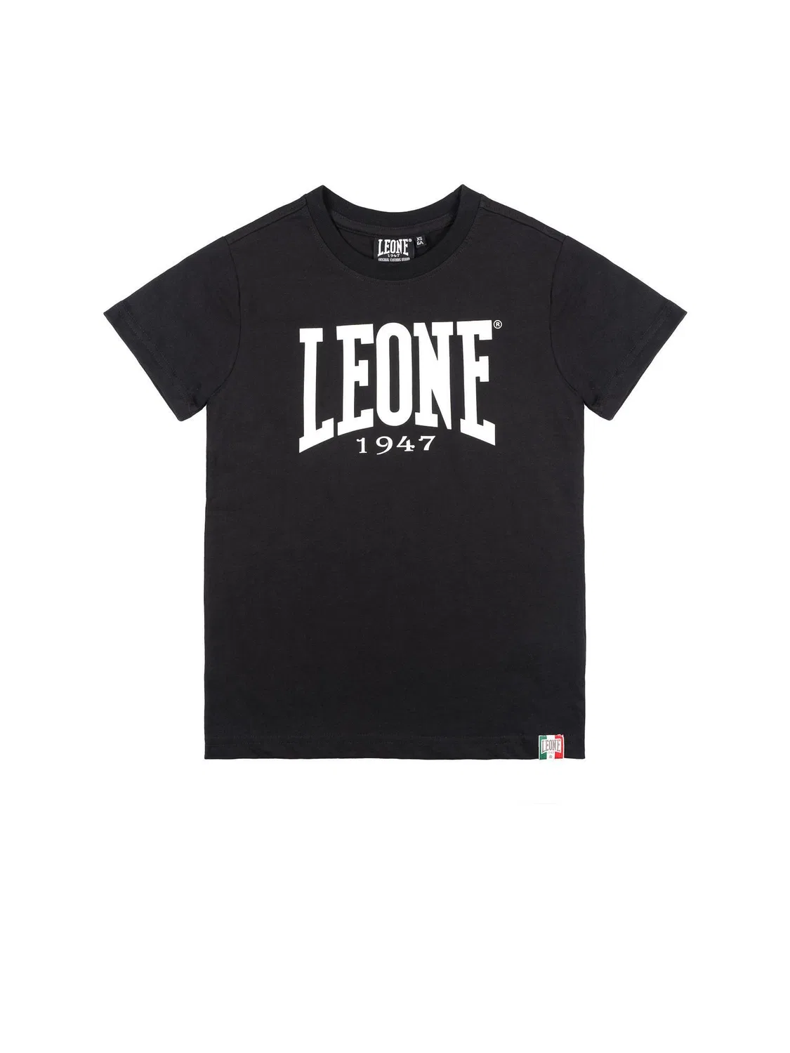 Детская футболка с коротким рукавом Basic Leone 1947 Apparel, Schwarz