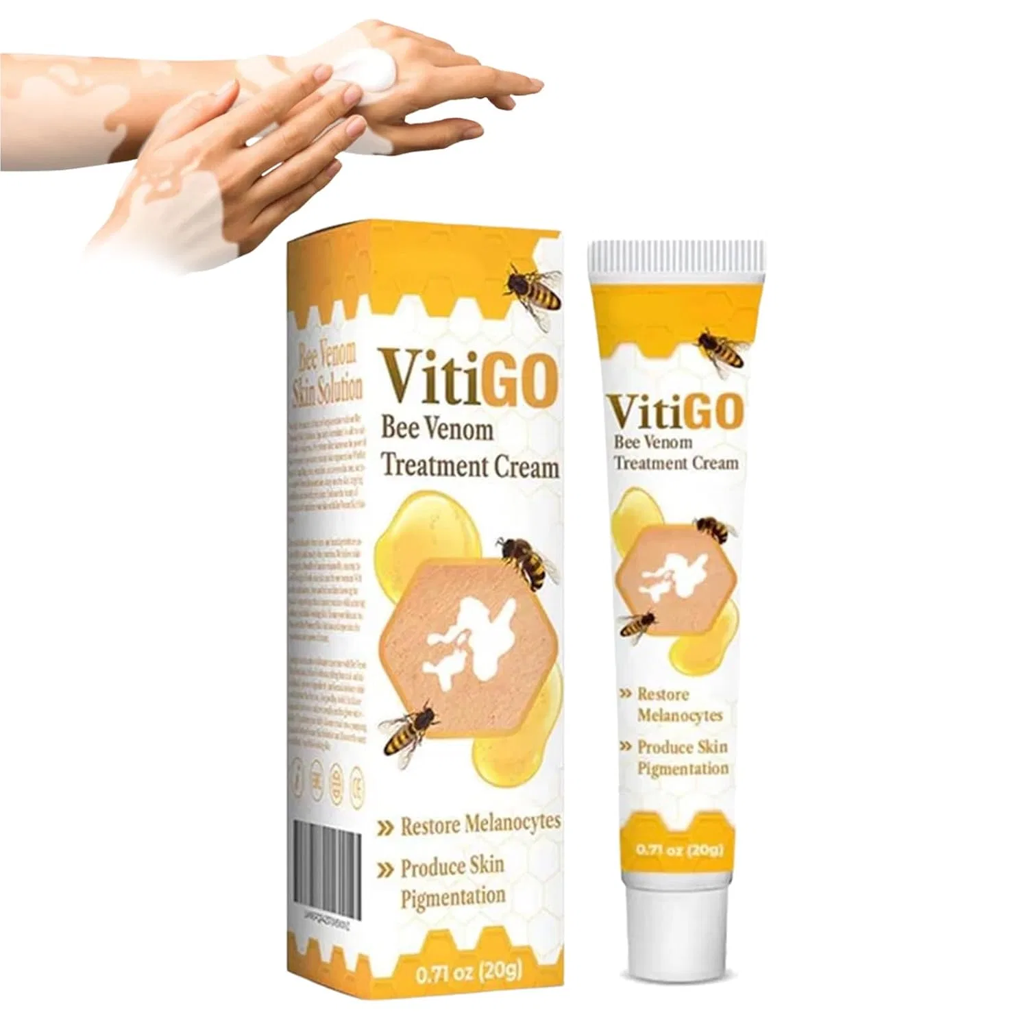 Крем для лечения витилиго Fivfivgo Bee Venom Sovtay, 20 г
