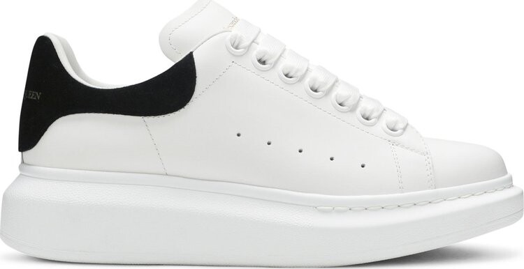 

Кроссовки Alexander McQueen Wmns Oversized Sneaker White Black 2019, белый