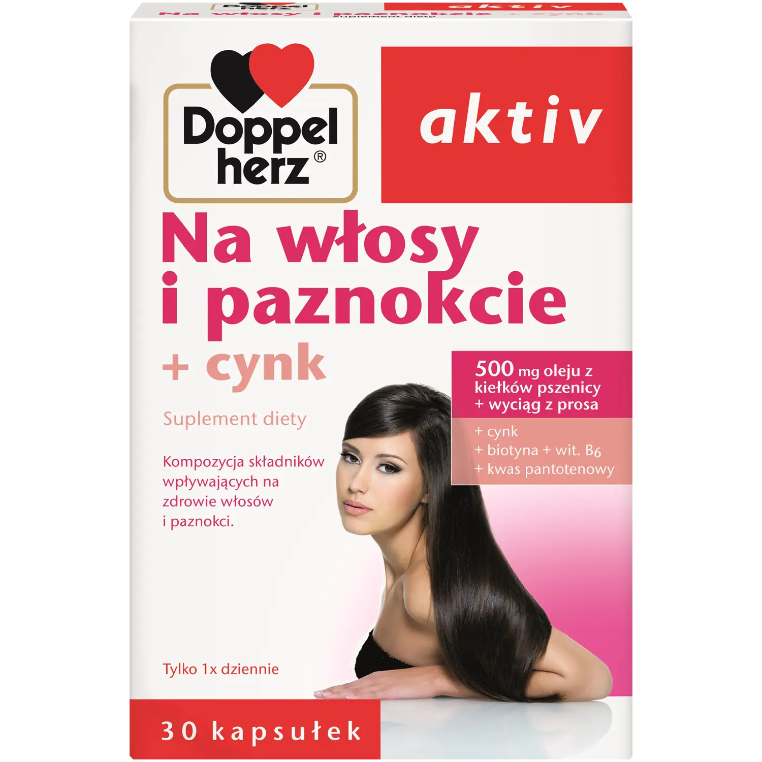

Doppelherz Na Włosy i Paznokcie биологически активная добавка, 30 капсул/1 упаковка