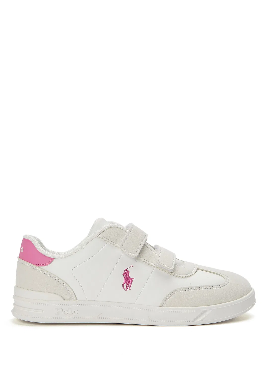 Кроссовки детские Polo Ralph Lauren Hollis, розово-белый