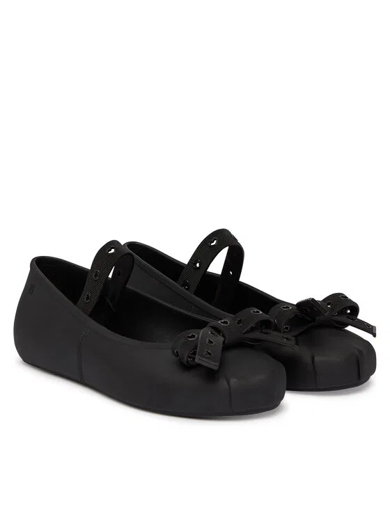 Балетки Mini Melissa Sophie Crush Inf Melissa, черный — фото 2