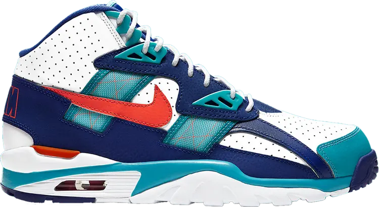 

Кроссовки Nike Air Trainer SC High 'Miami Dolphins', белый