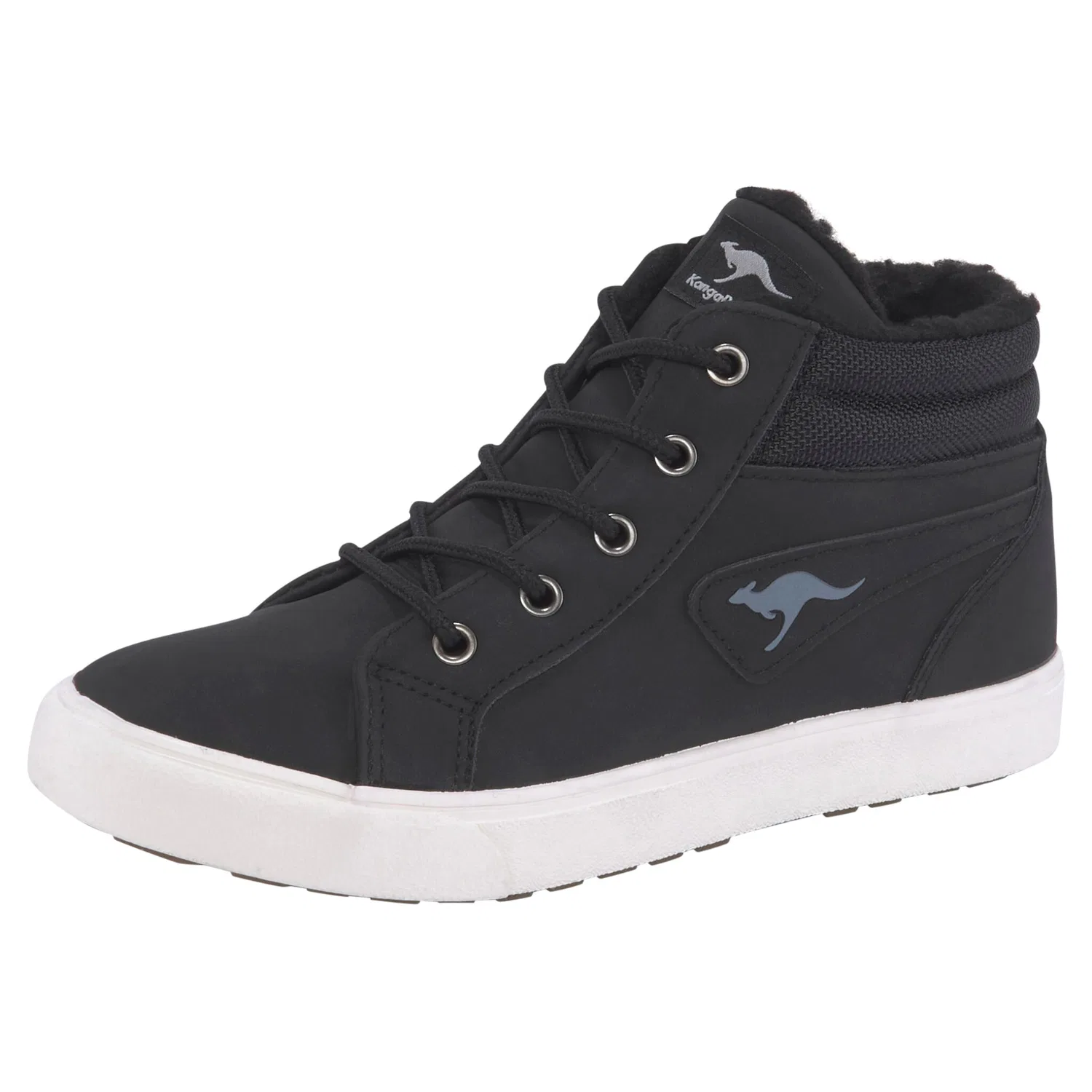 Детские кроссовки на молнии KangaROOS KaVu I, Black
