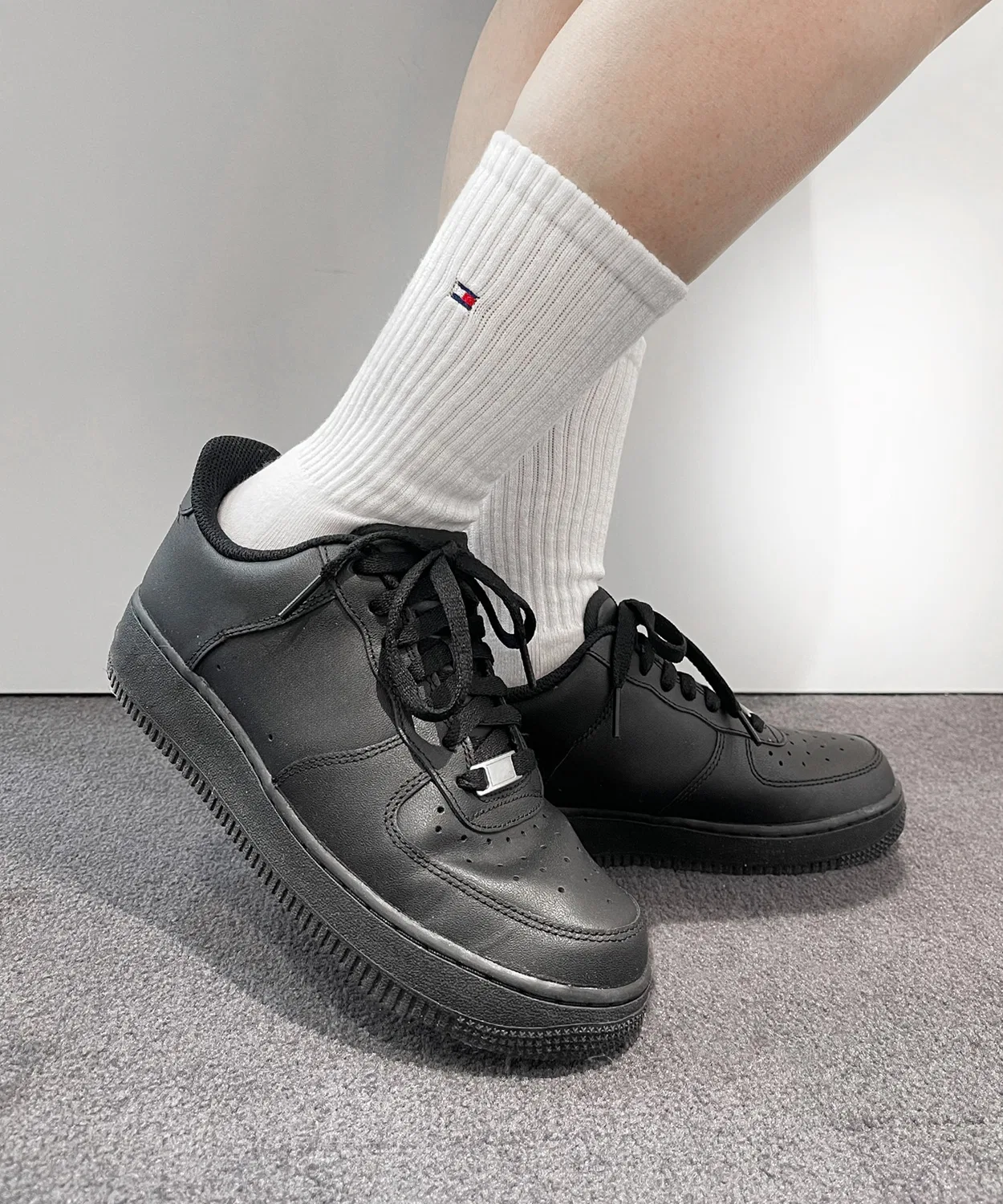 Мужские носки с логотипом, комплект из 3 пар, 23-25 см TOMMY HILFIGER, Other 2 — фото 2