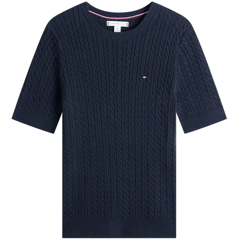 Женский свитер с длинным рукавом Tommy Hilfiger, Navy Blue FAP