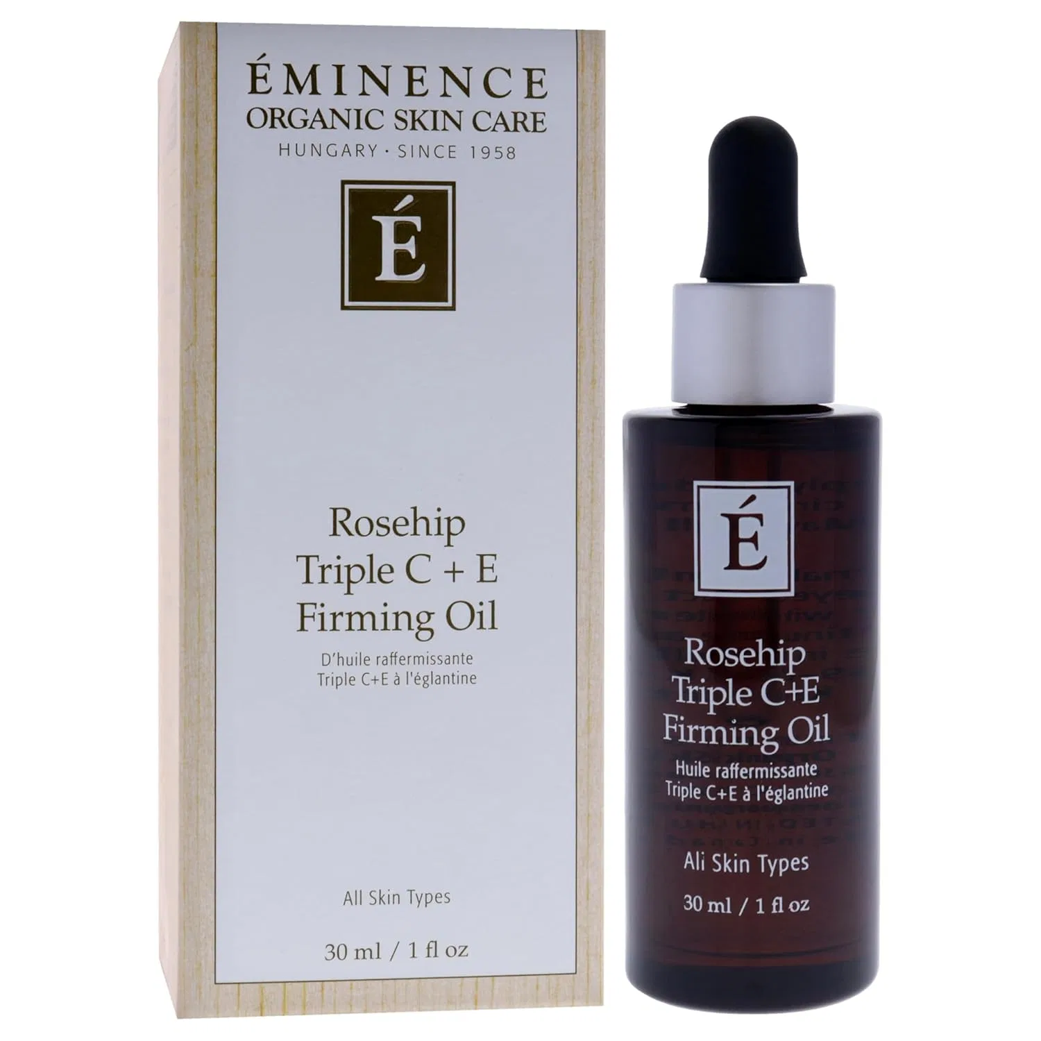 Масло для лица Eminence Rosehip Triple C+E Firming Oil, 30 мл — фото 3
