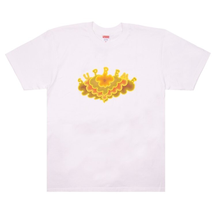 

Футболка Supreme Cloud Tee 'White', белый