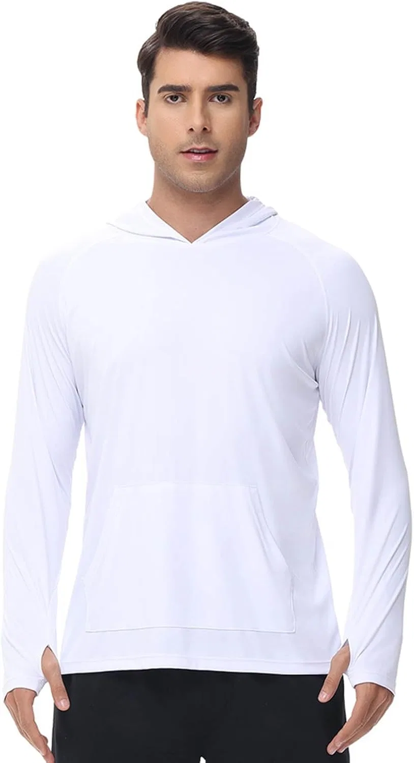 Мужская худи-футболка с капюшоном Regular Fit, White