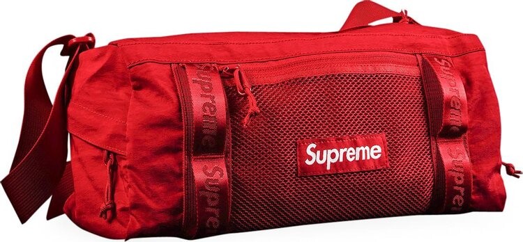 

Сумка Supreme Mini Duffle Bag Dark Red, красный