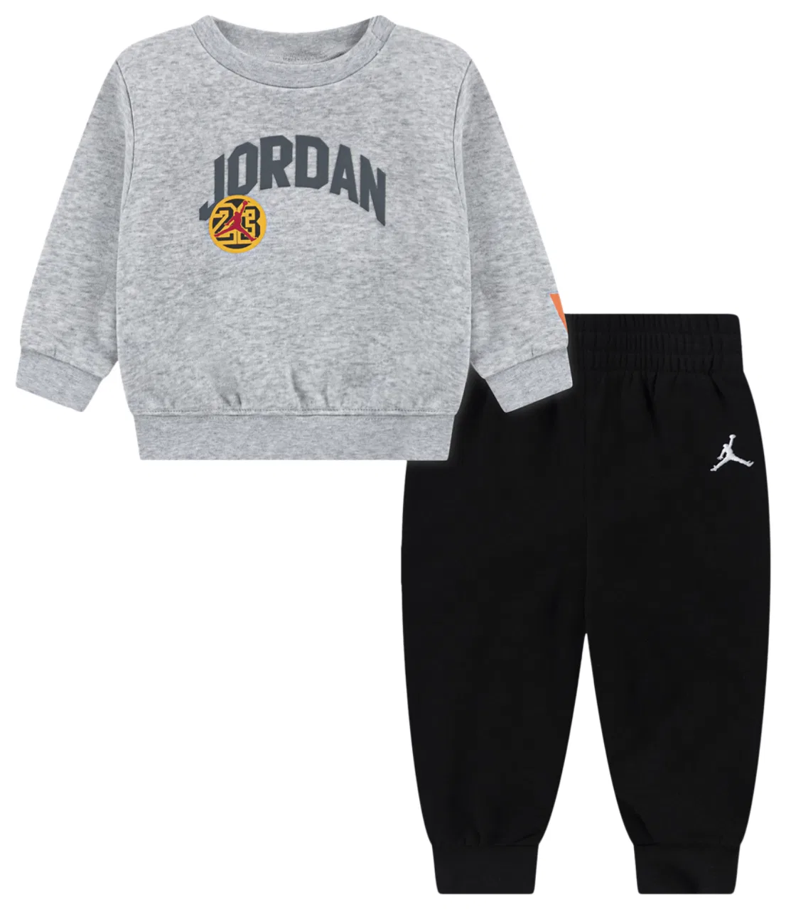 Комплект флисовый для мальчиков Dynasty Jordan, цвет Grey/Black