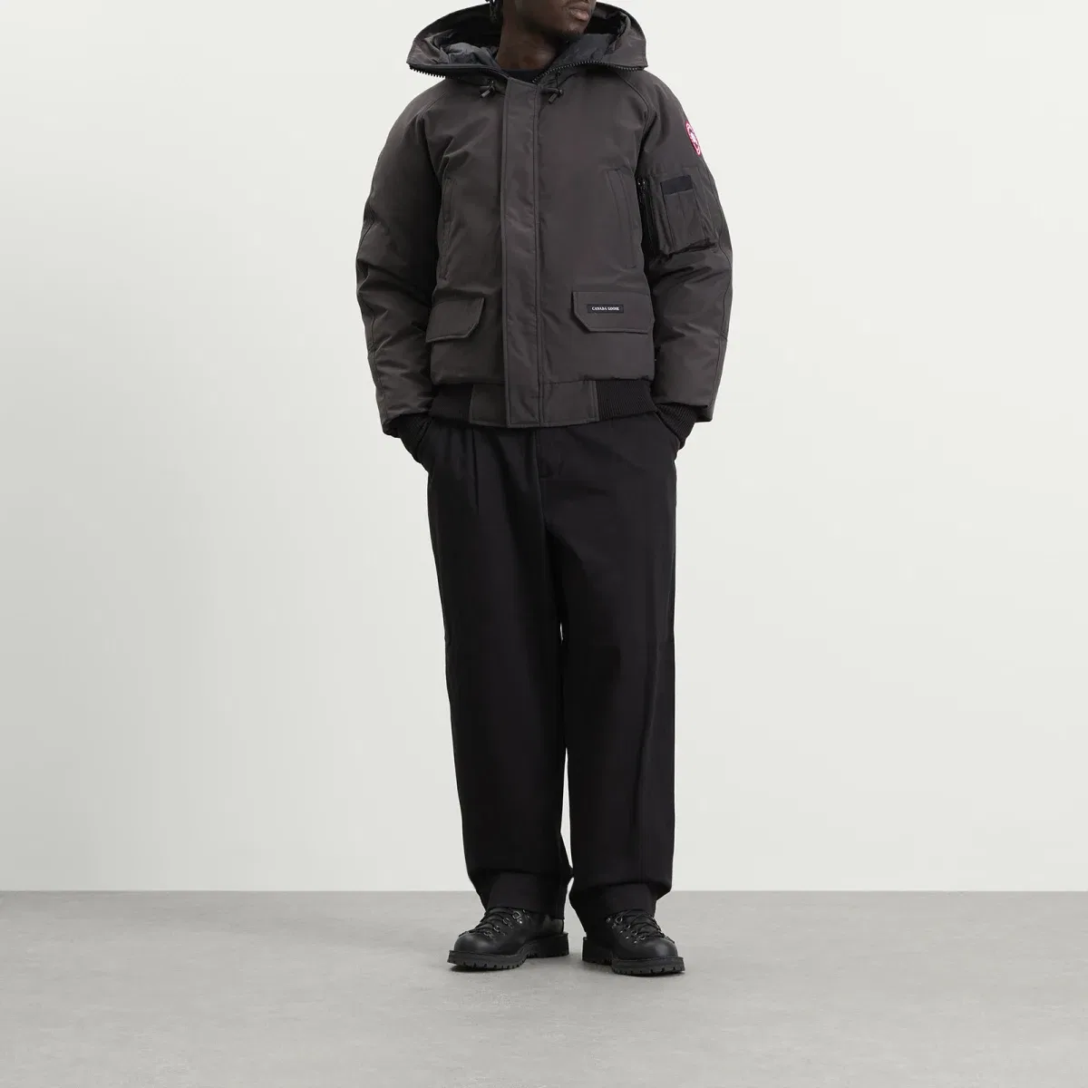 Бомбер Chilliwack Bomber Classic Disc Canada Goose, Granite Grey — фото 4