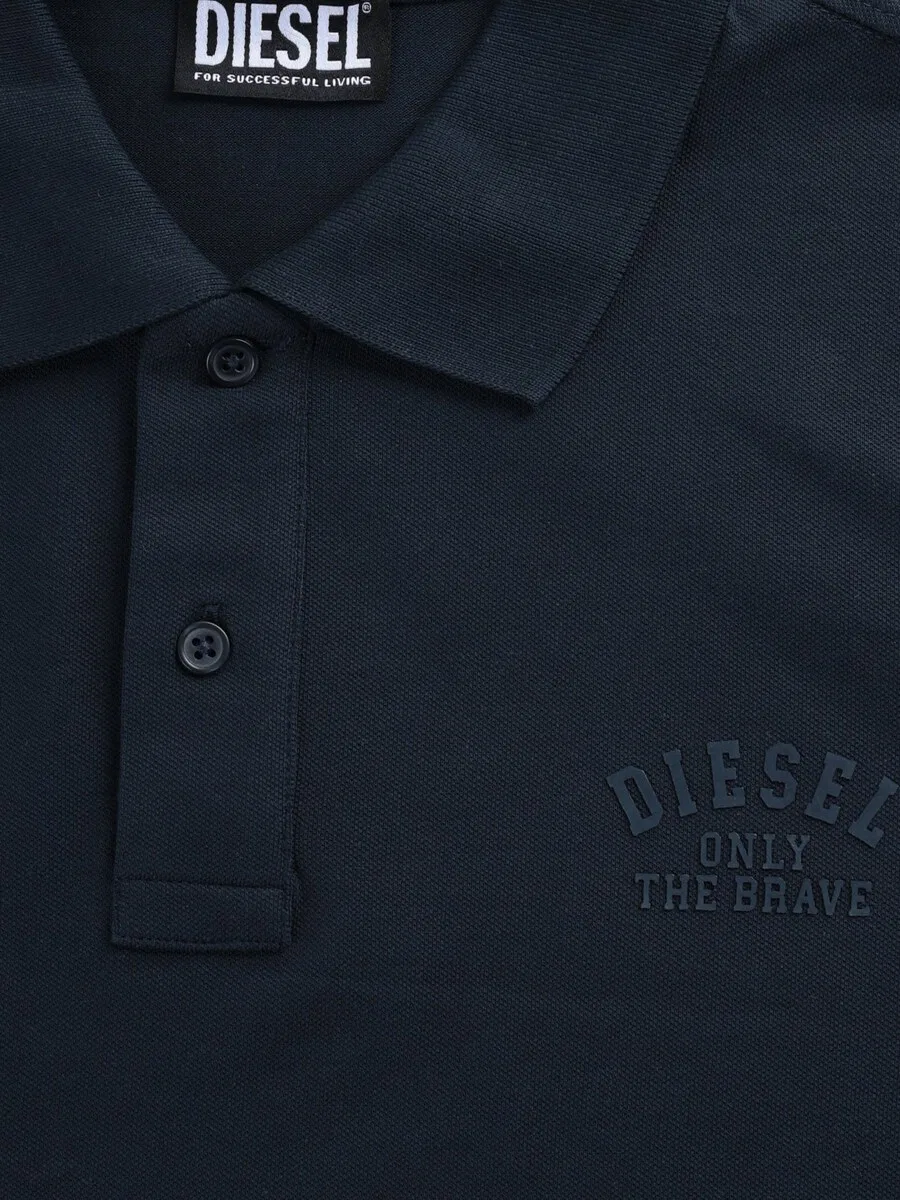 Футболка DIESEL T-SMITH 260105 темно-синего цвета — фото 2