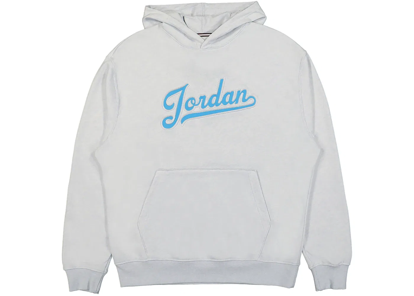 Мужской свитшот-худи с начесом Jordan Flight MVP Fleece Pullover Hoodie, Light Grey