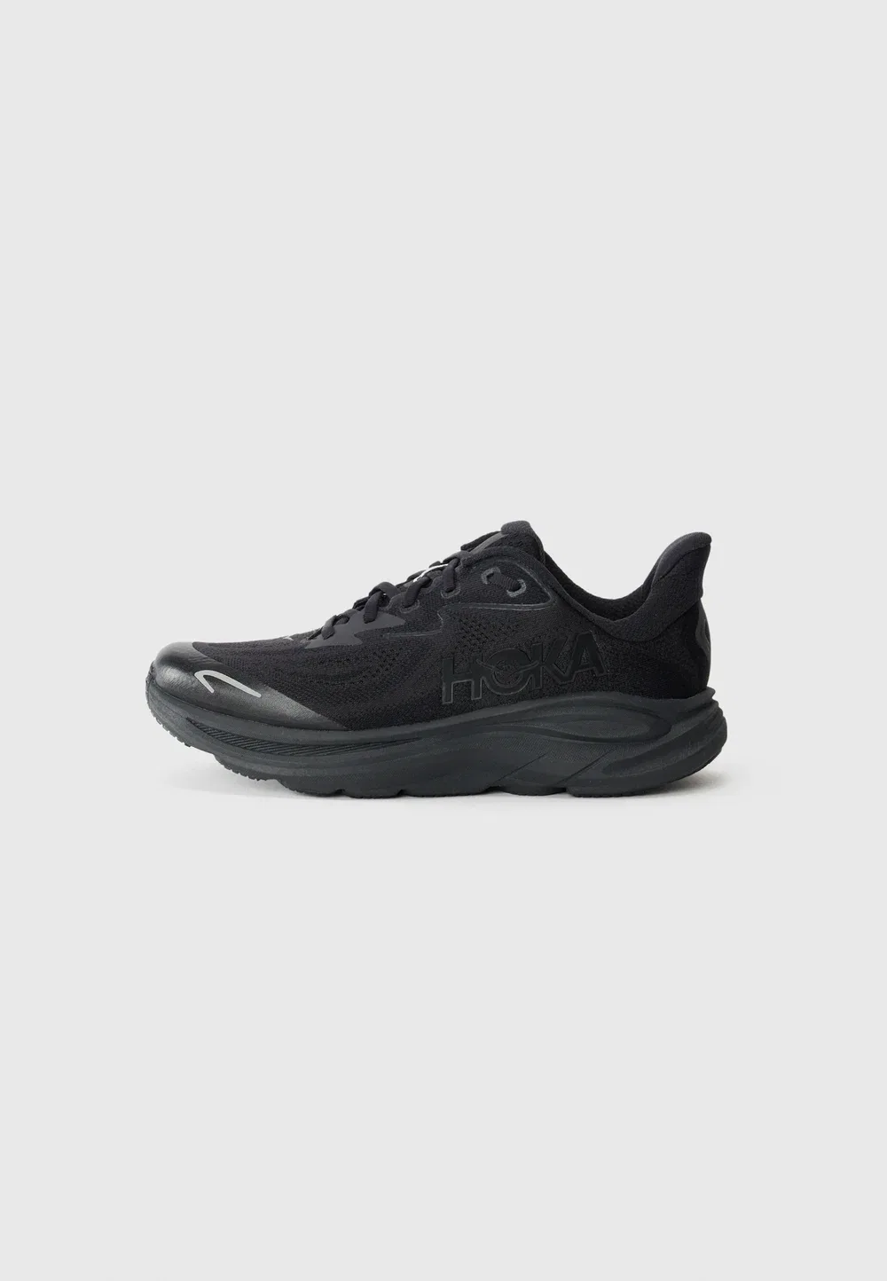 Детские кроссовки Clifton 10 унисекс для детей постарше - для бега по улицам Hoka, Black
