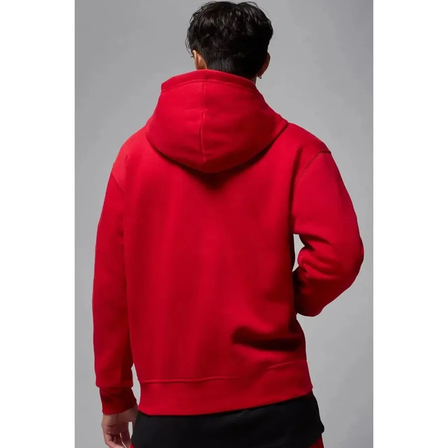 Худи из футера с капюшоном Jordan Jumpman Fleece Nike, Красный — фото 3