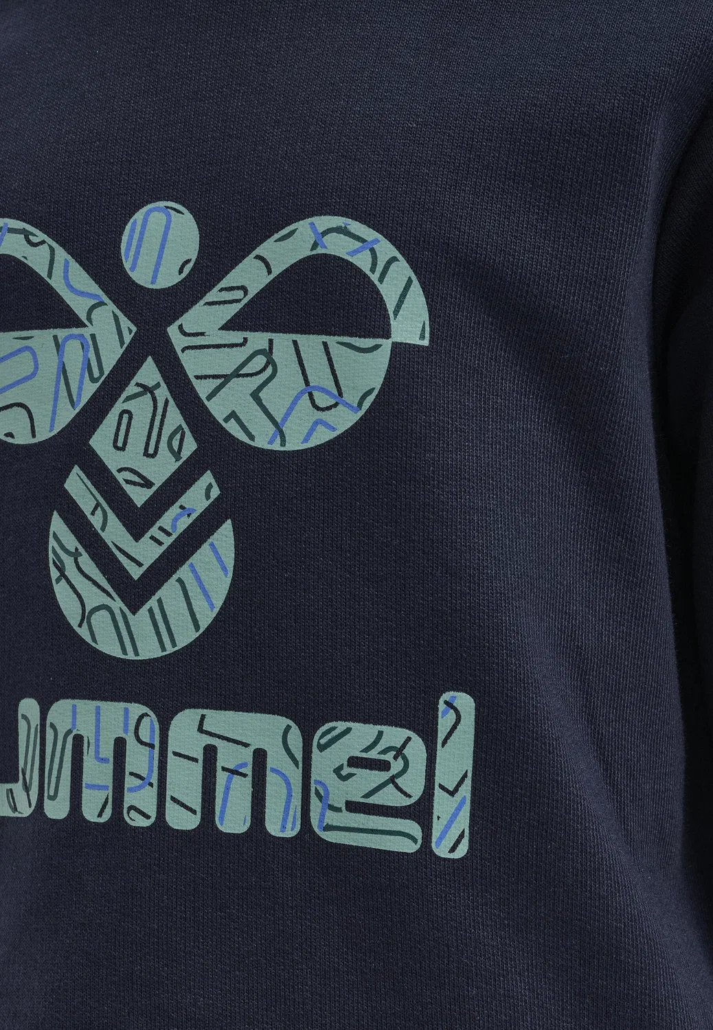 Детский свитшот с длинным рукавом Hmllime E-Sport Hummel, Blau — фото 3