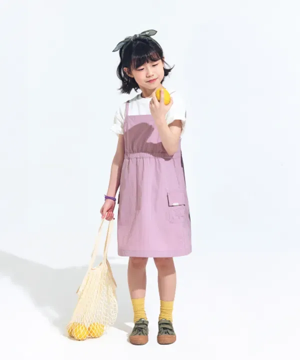 Платье без рукавов Taslan, Snowpeak Apparel Kids, фиолетовый