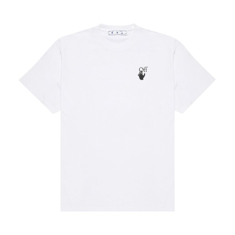 

Футболка Off-White Caravaggio Lute Over Tee 'White/Multicolor', белый