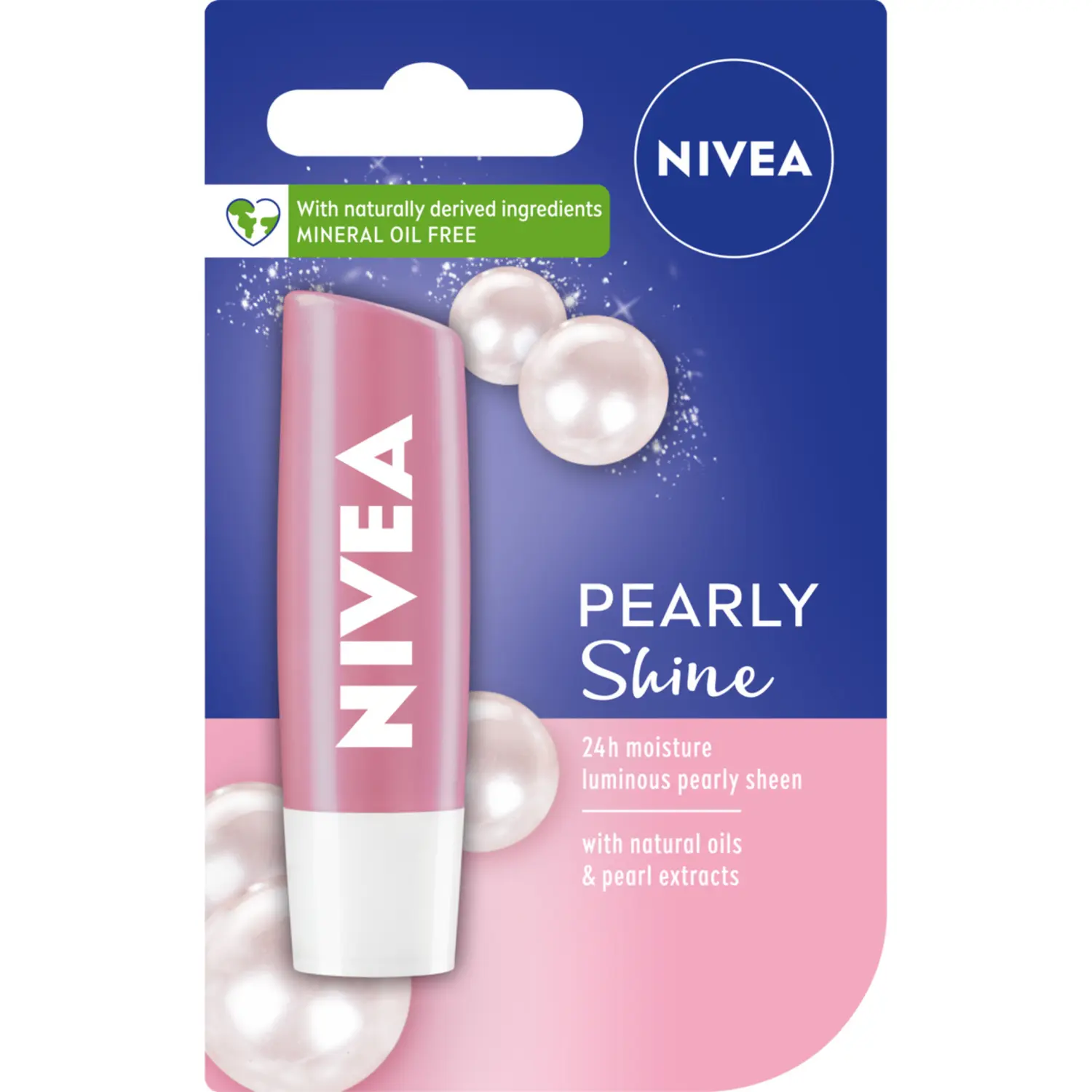 

Nivea Pearly Shine Ухаживающая губная помада «Жемчужное сияние», 4,8 г
