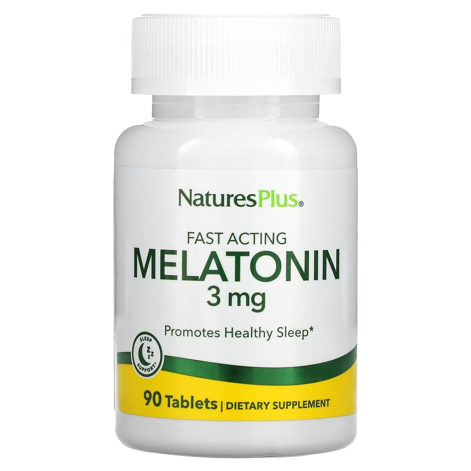

NaturesPlus мелатонин быстродействующий 3 мг, 90 таблеток