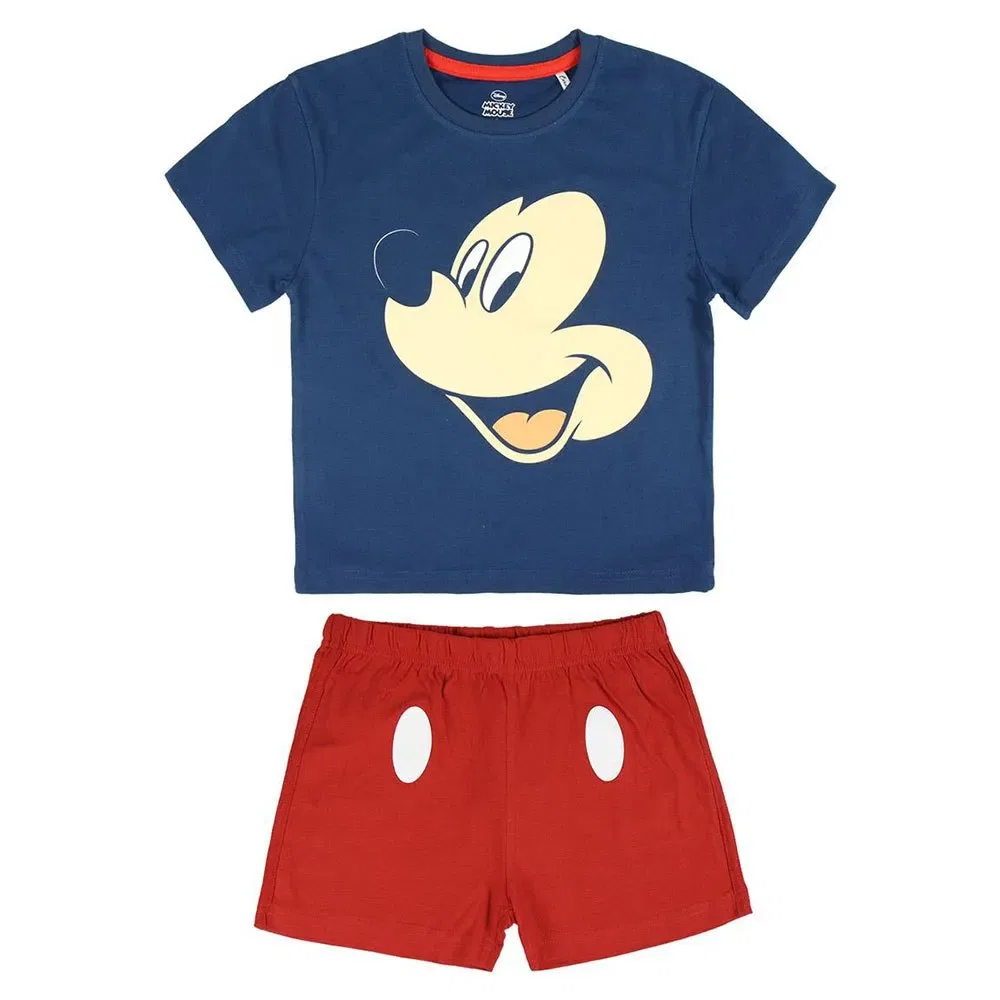 Детская пижама для мальчиков с коротким рукавом Mickey Disney, Blue