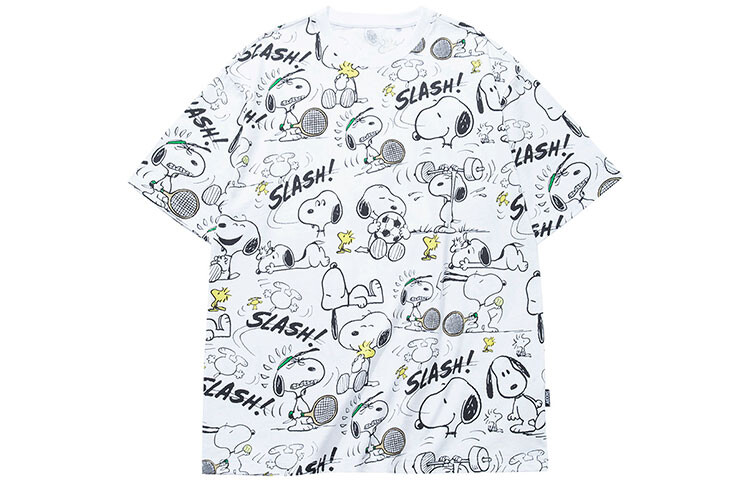 

Футболка Snoopy X Life Collection унисекс белая Anta, белый