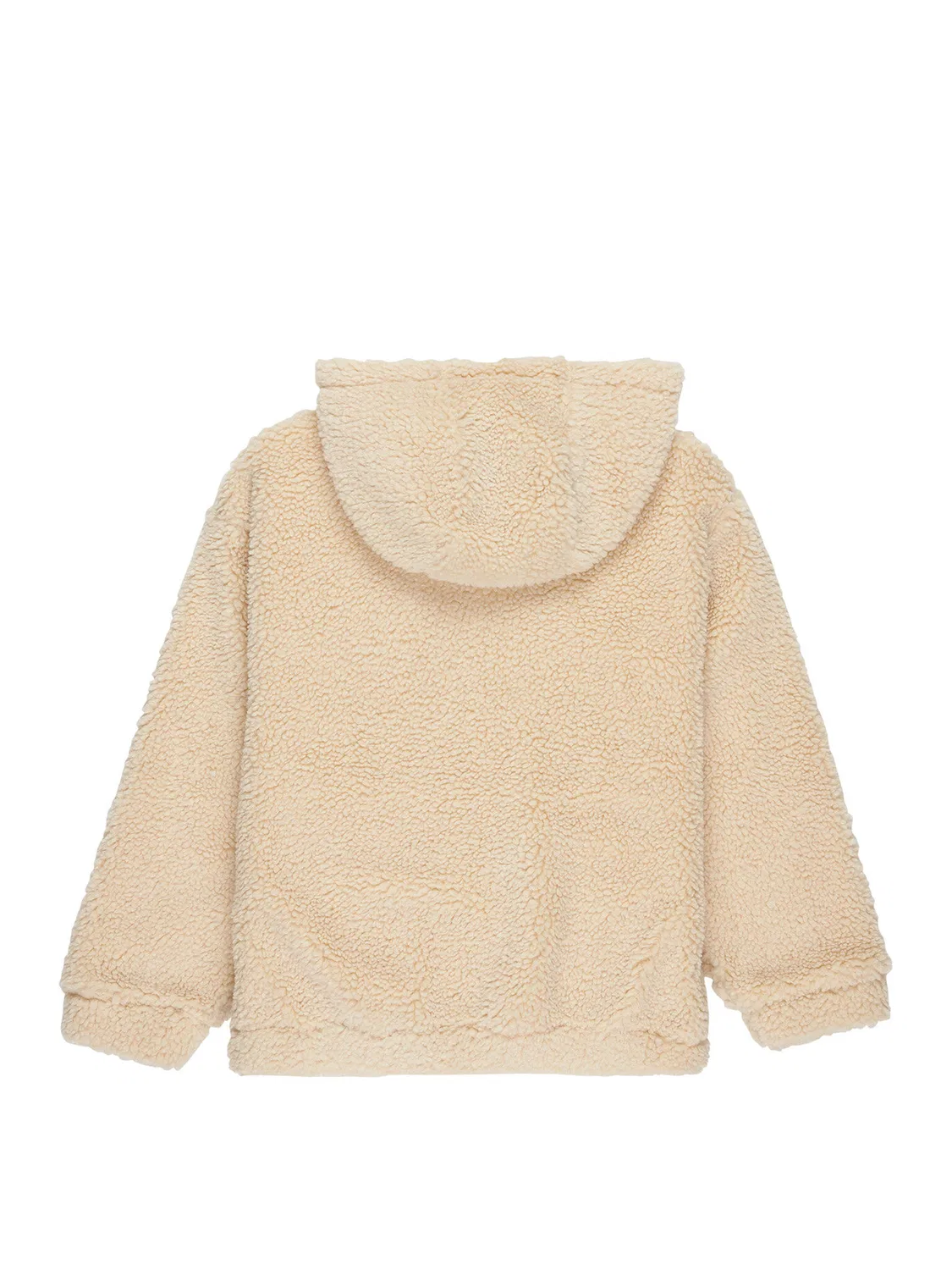 Флисовая куртка свободного кроя для девочки Perfect Cloud Roxy, бежевый — фото 2