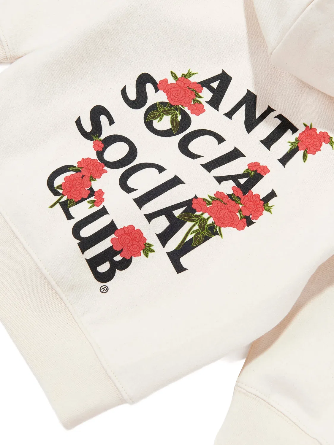 Худи Kkotch с логотипом Anti Social Social Club Kids, нейтральные цвета — фото 3