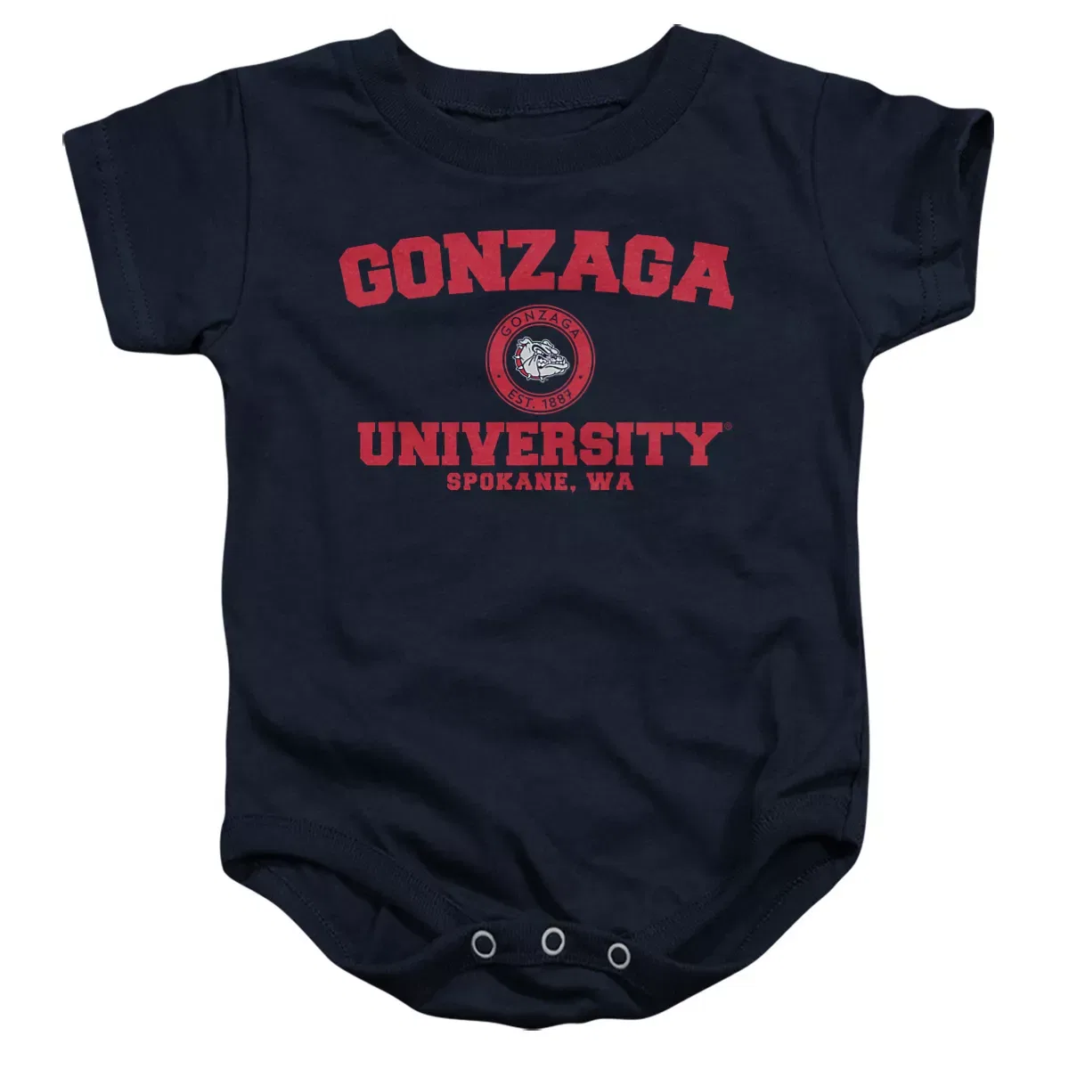 Детское боди с коротким рукавом NCAA, Navy
