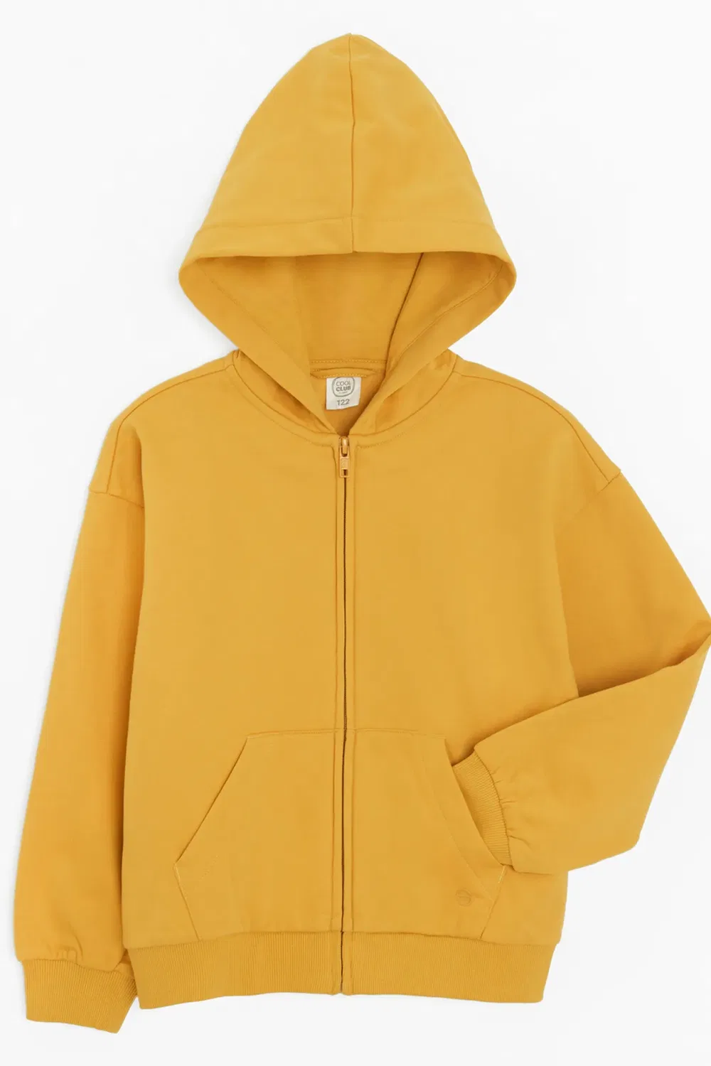 Детский худи на молнии Cool Club, Yellow — фото 2