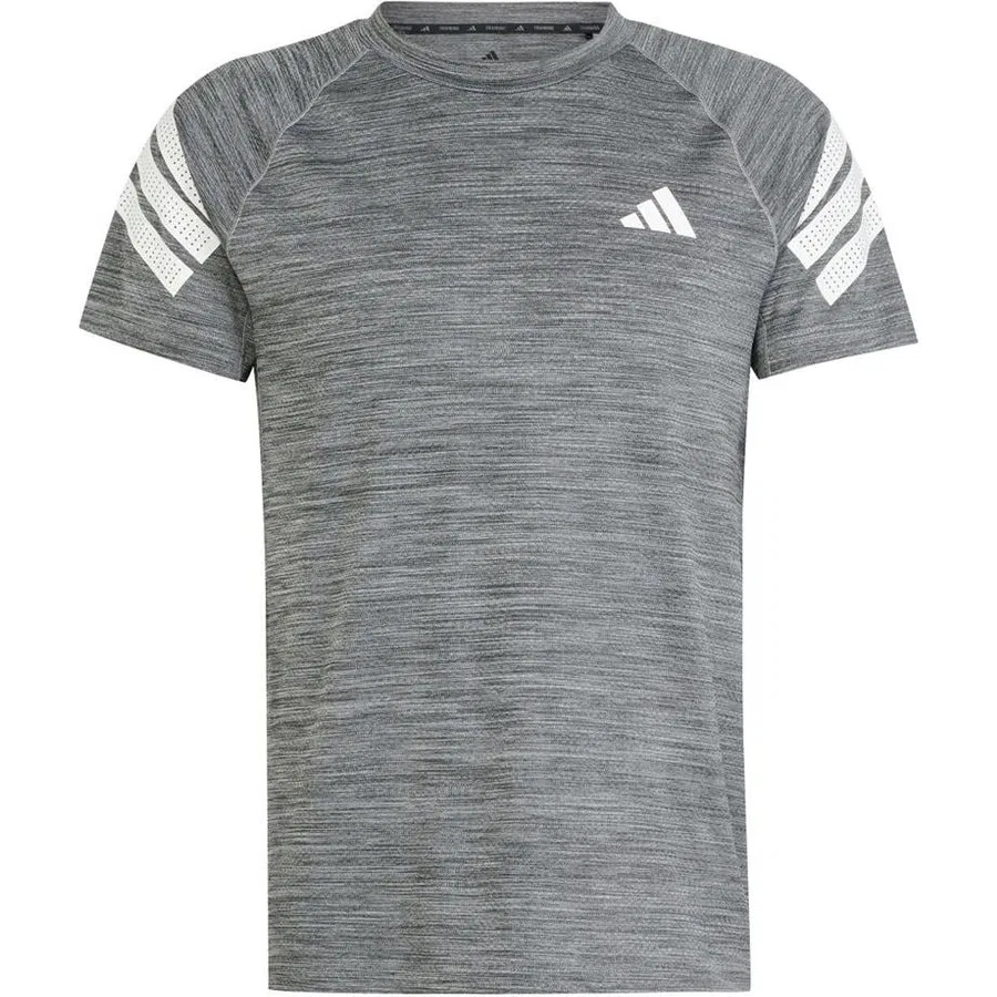 Футболка с длинным рукавом GYM+ 3S TEE adidas, Серый