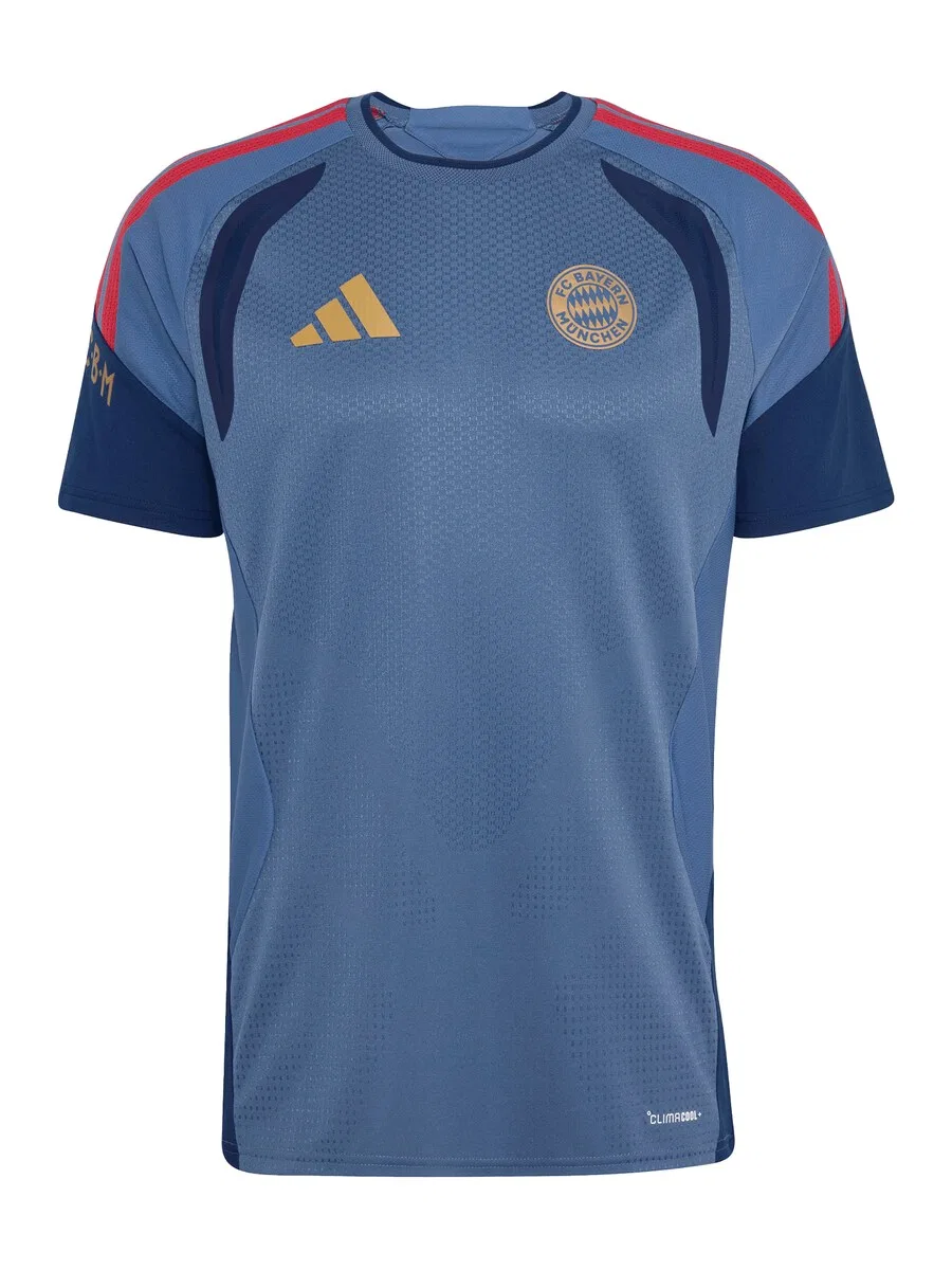 Футболка ADIDAS PERFORMANCE синего цвета
