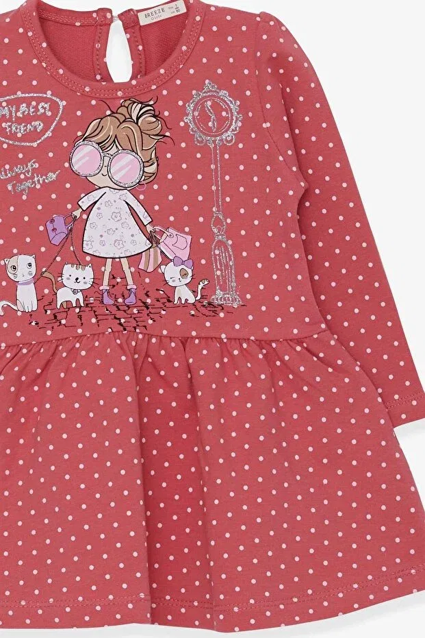Детское платье для девочек с принтом Breeze, Tile — фото 3