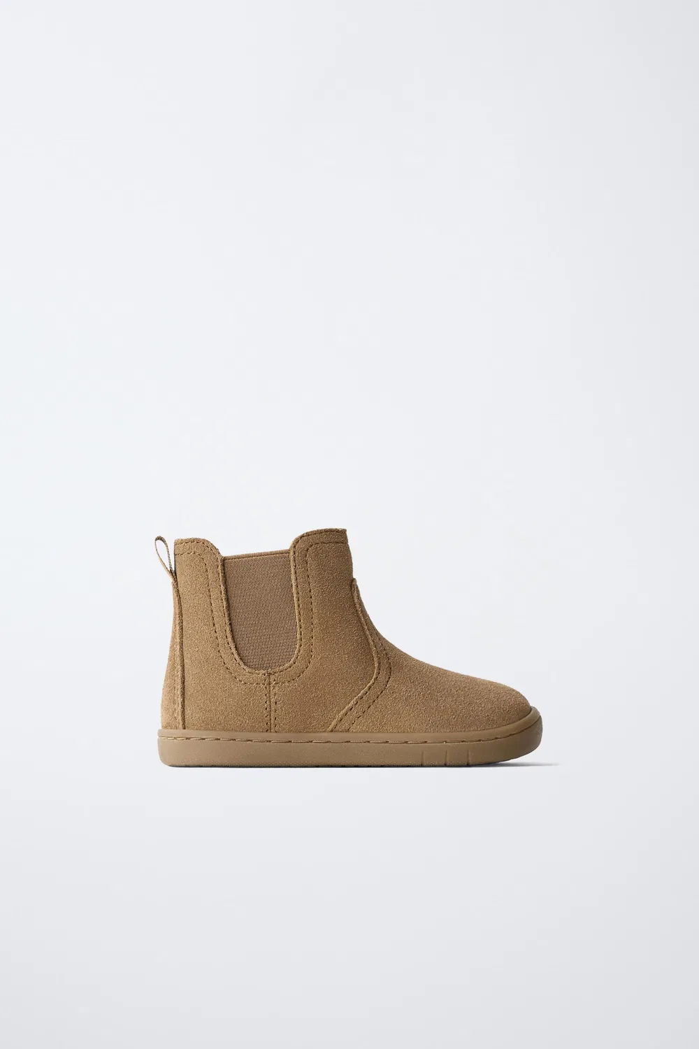 Кожаные сапоги для ходьбы босиком ZARA, Beige