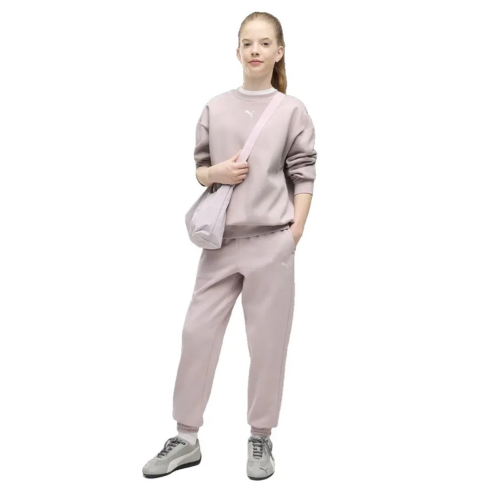Детский спортивный костюм для девочек оверсайз Puma, Pink
