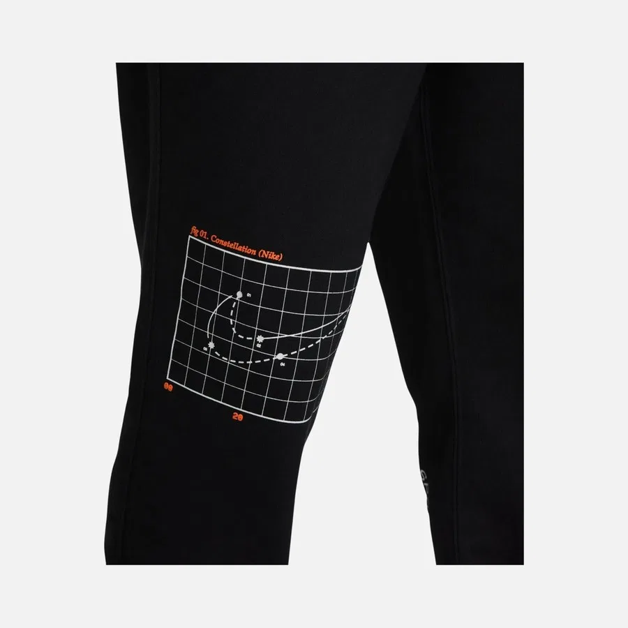 Спортивные брюки с французским футером Moon Graphics Nike, Черный — фото 4