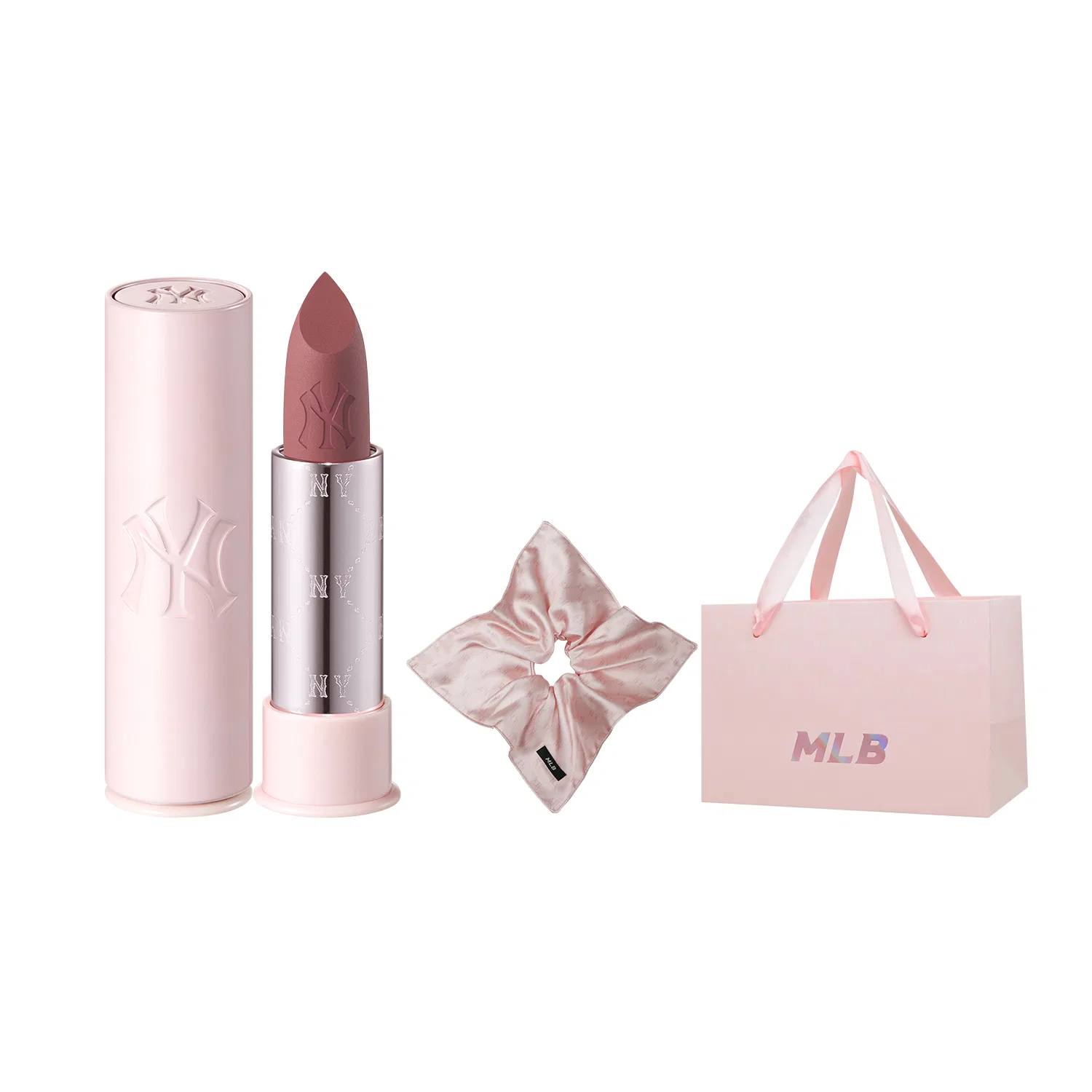 Набор губных помад MLB, Natural Cosmetics, V502 Misty Rose