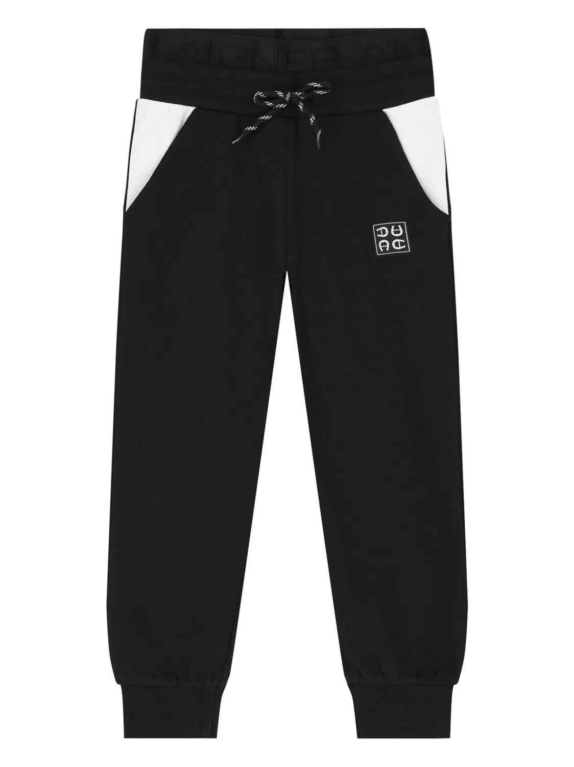 Спортивные брюки с логотипом Aigner, черный