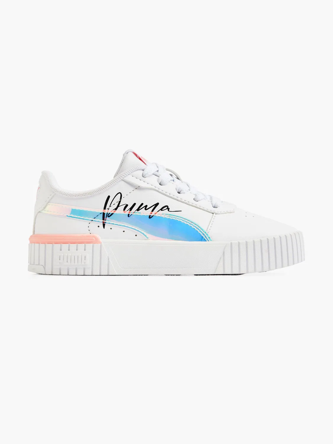 Детские кроссовки с кристаллами PUMA Carina 2.0 Crystal Wings PS, белый