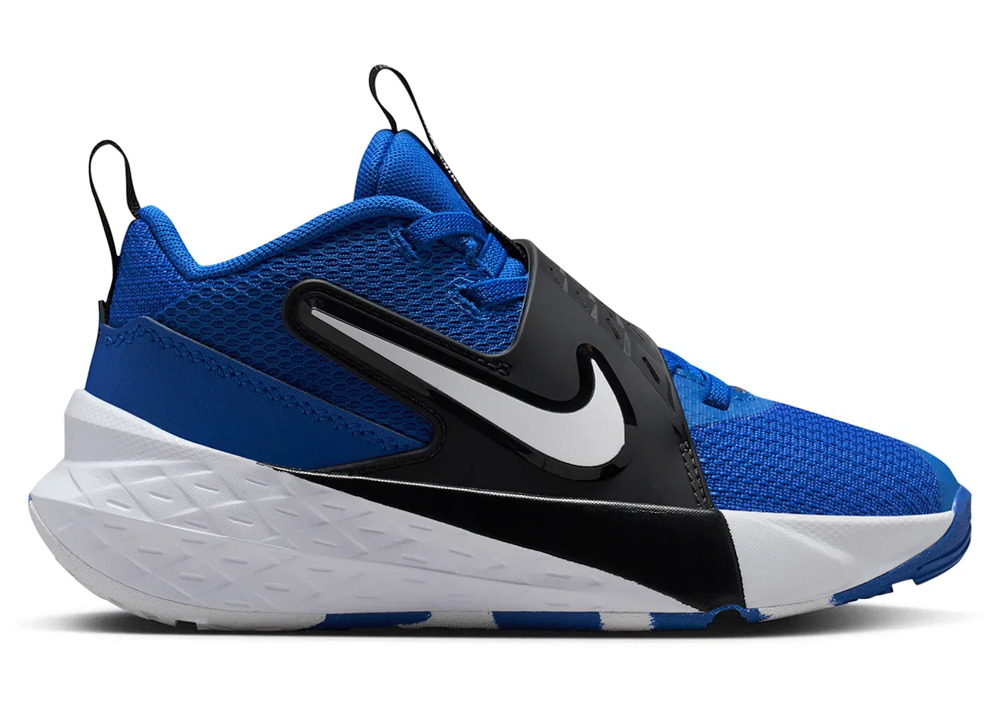 Детские кроссовки для мальчиков Nike Team Hustle D 12 Nike, Game Royal Black White