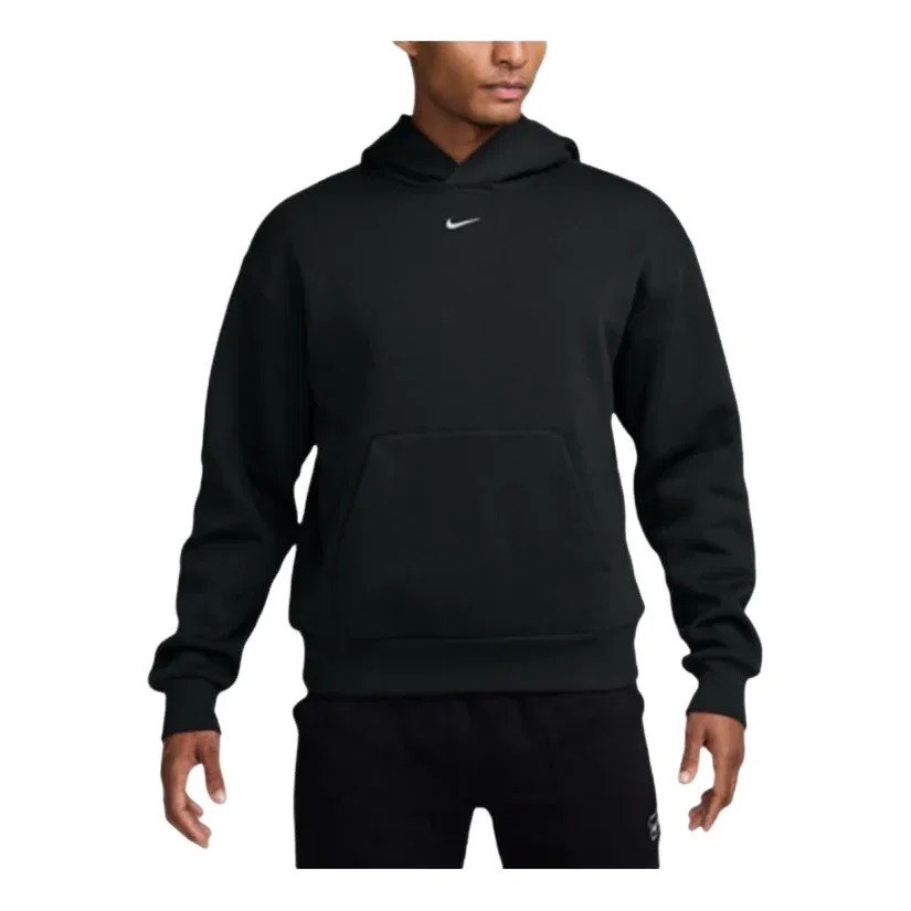 Мужское худи Fleece Pullover Hoodie 'Total Black' Nike, Total Black