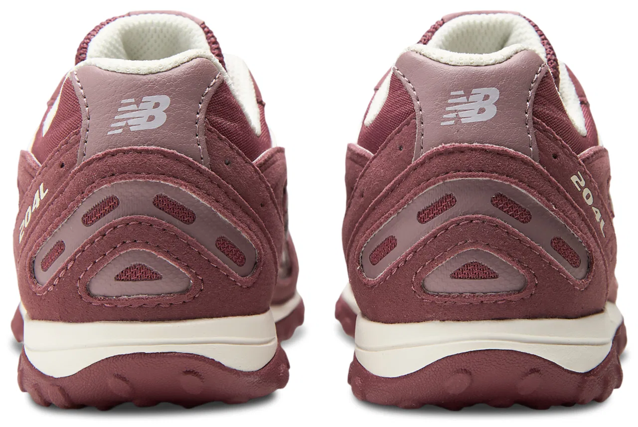 Кроссовки для девочек 204L New Balance, цвет Washed Burgundy/Horizon Grey — фото 3