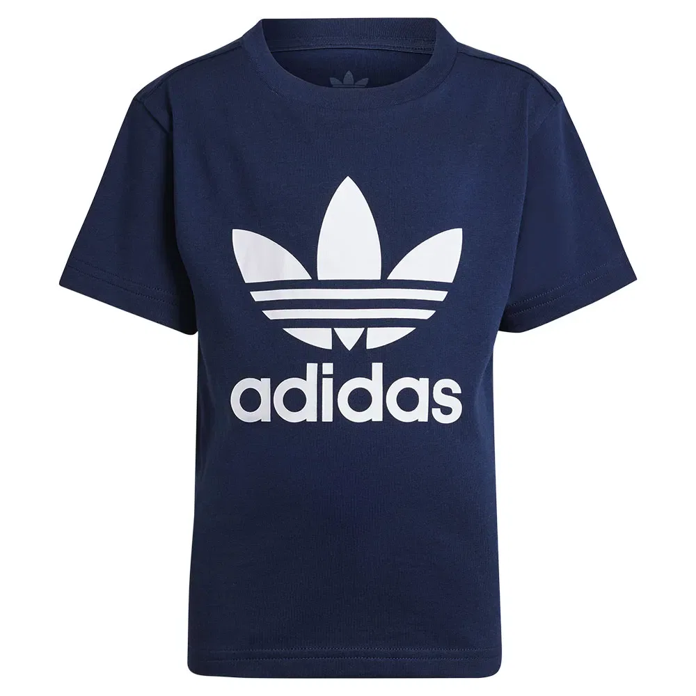 Футболка с коротким рукавом Adicolor Trefoil Adidas Originals, синий — фото 3