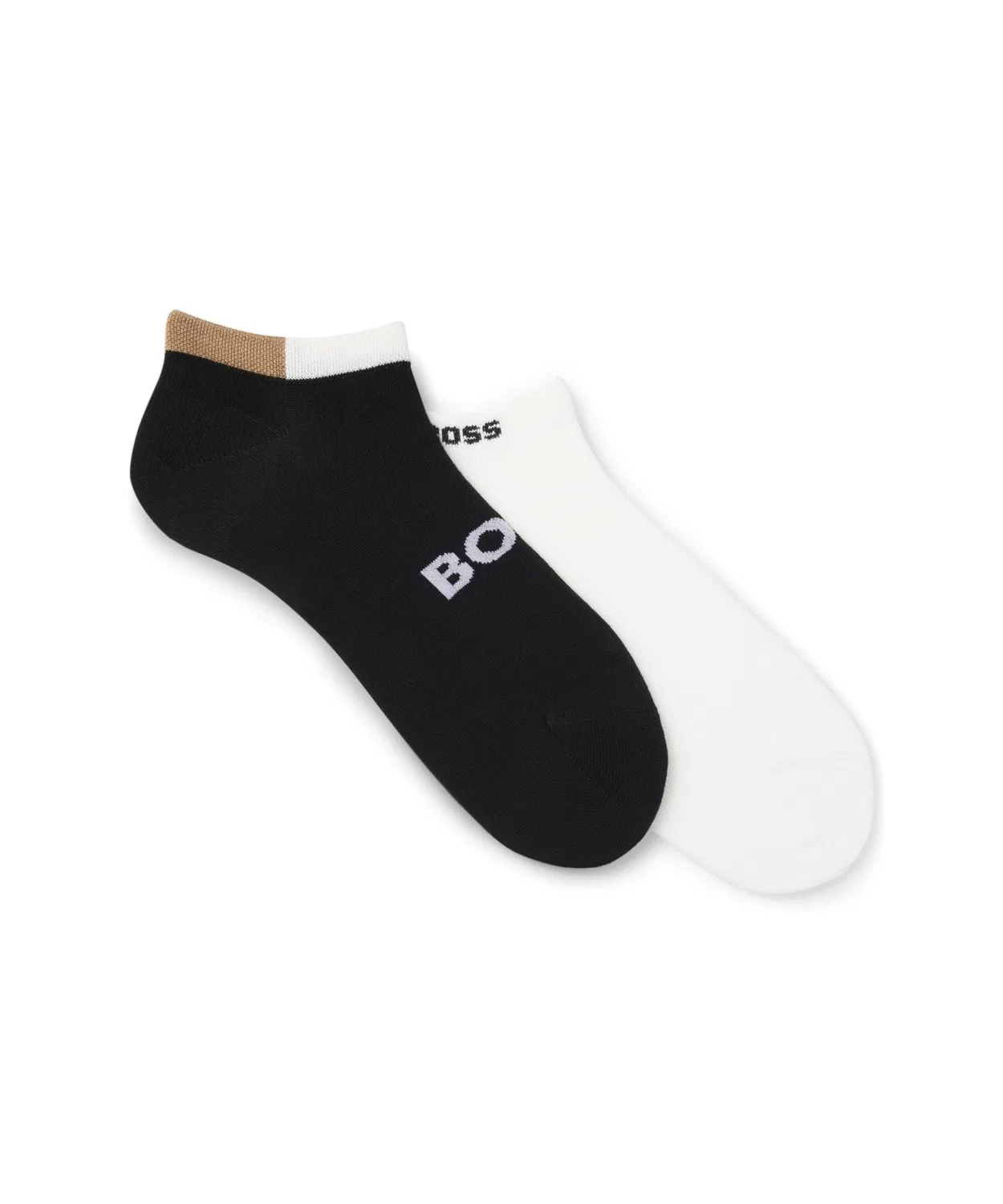Мужские носки с мягким бамбуком, комплект из 2 пар BOSS, Light Blue — фото 2