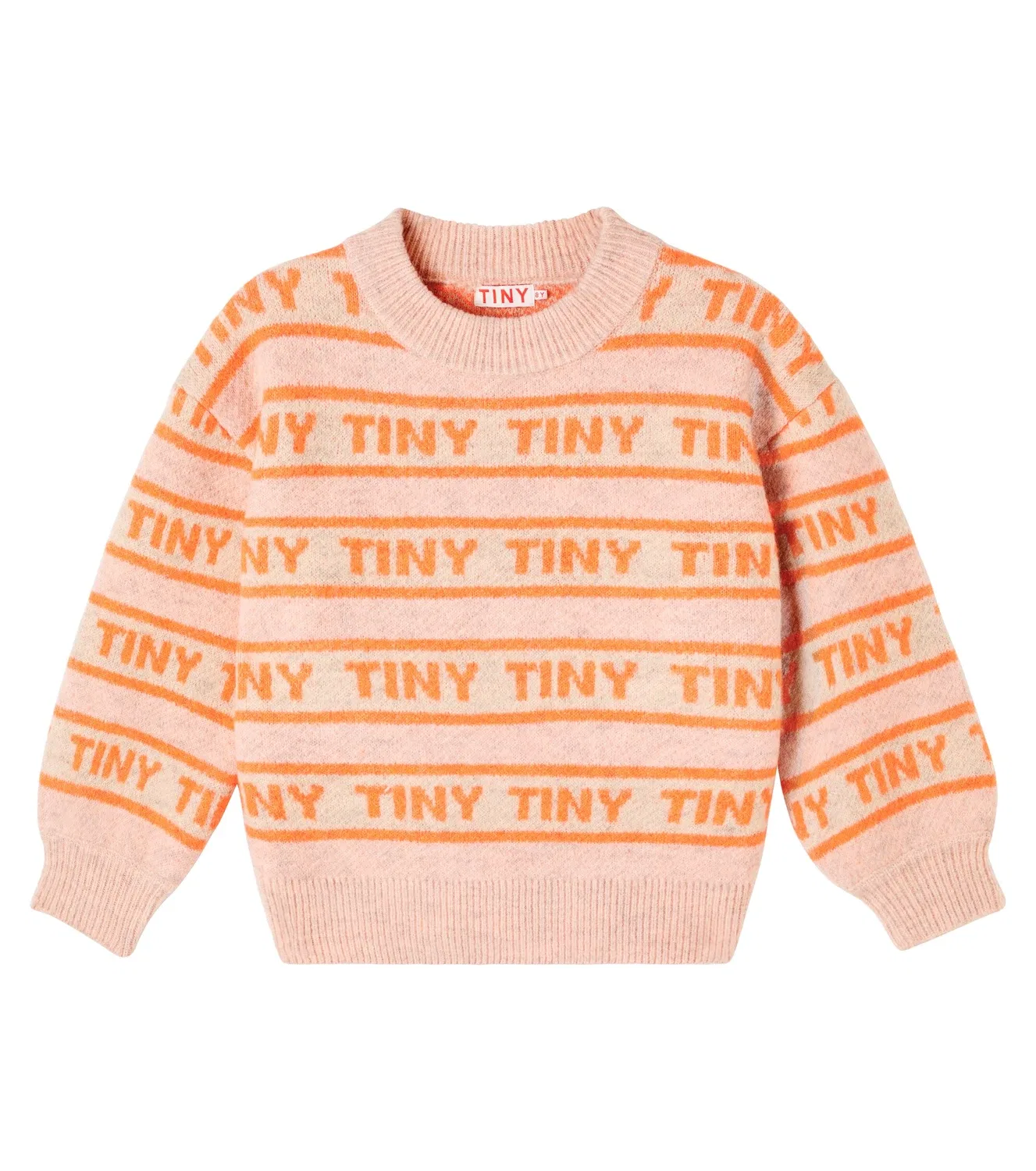 Детский свитер Tinycottons, оранжевый