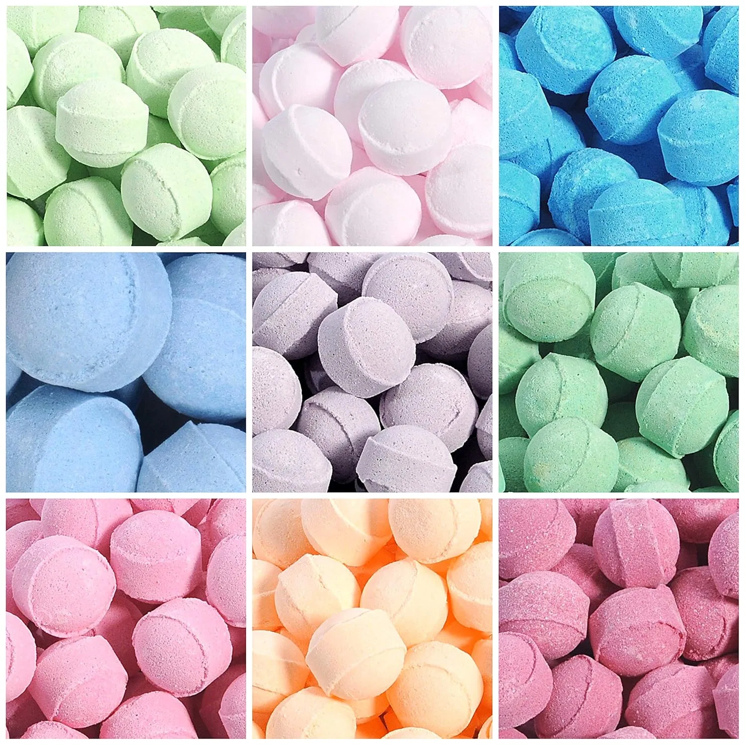 Набор бомбочек для ванны Chill Pill Mini Marble, Bathtime Boutique, 50 шт, Lavender