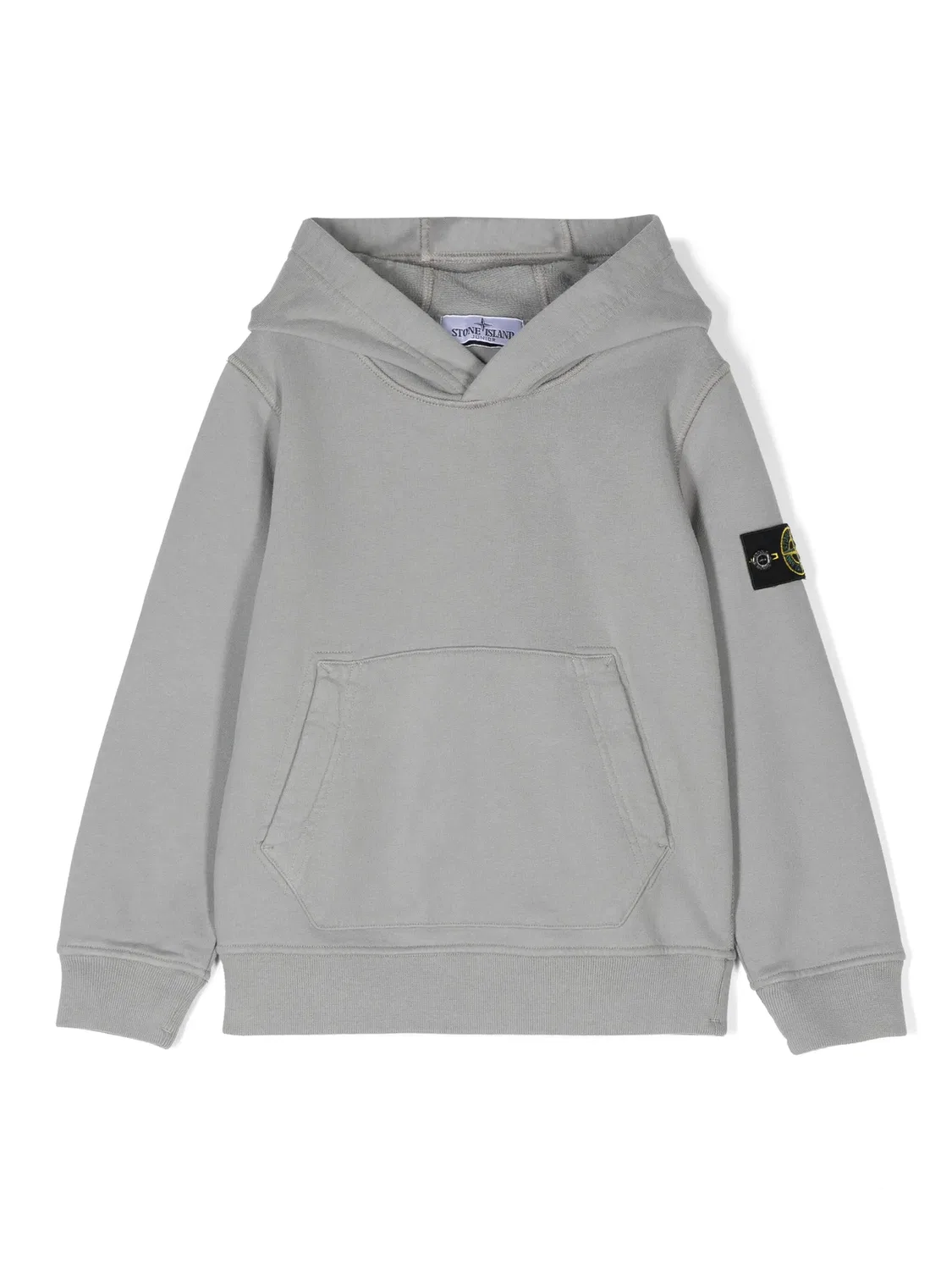Худи с эмблемой Компаса Stone Island, серый