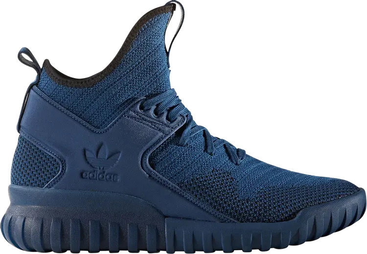 

Кроссовки Adidas Tubular X Primeknit 'Tech Steel', синий