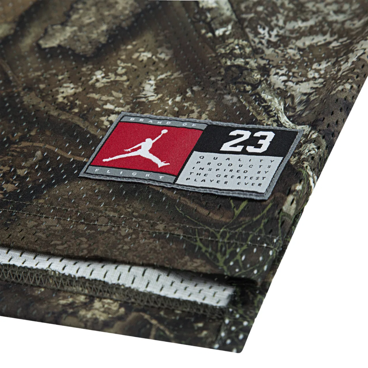 Джерси для мальчиков MVP Realtree Print 23 Jordan, цвет White/Olive — фото 4
